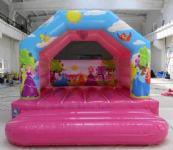 View Princess bouncy castle - with shower cover in gloss finish