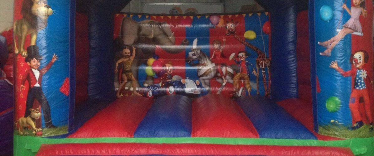 Circus Bouncy Castle, Renishaw, Sheffield