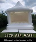View HUGE Gloss Wedding Bouncy Castle